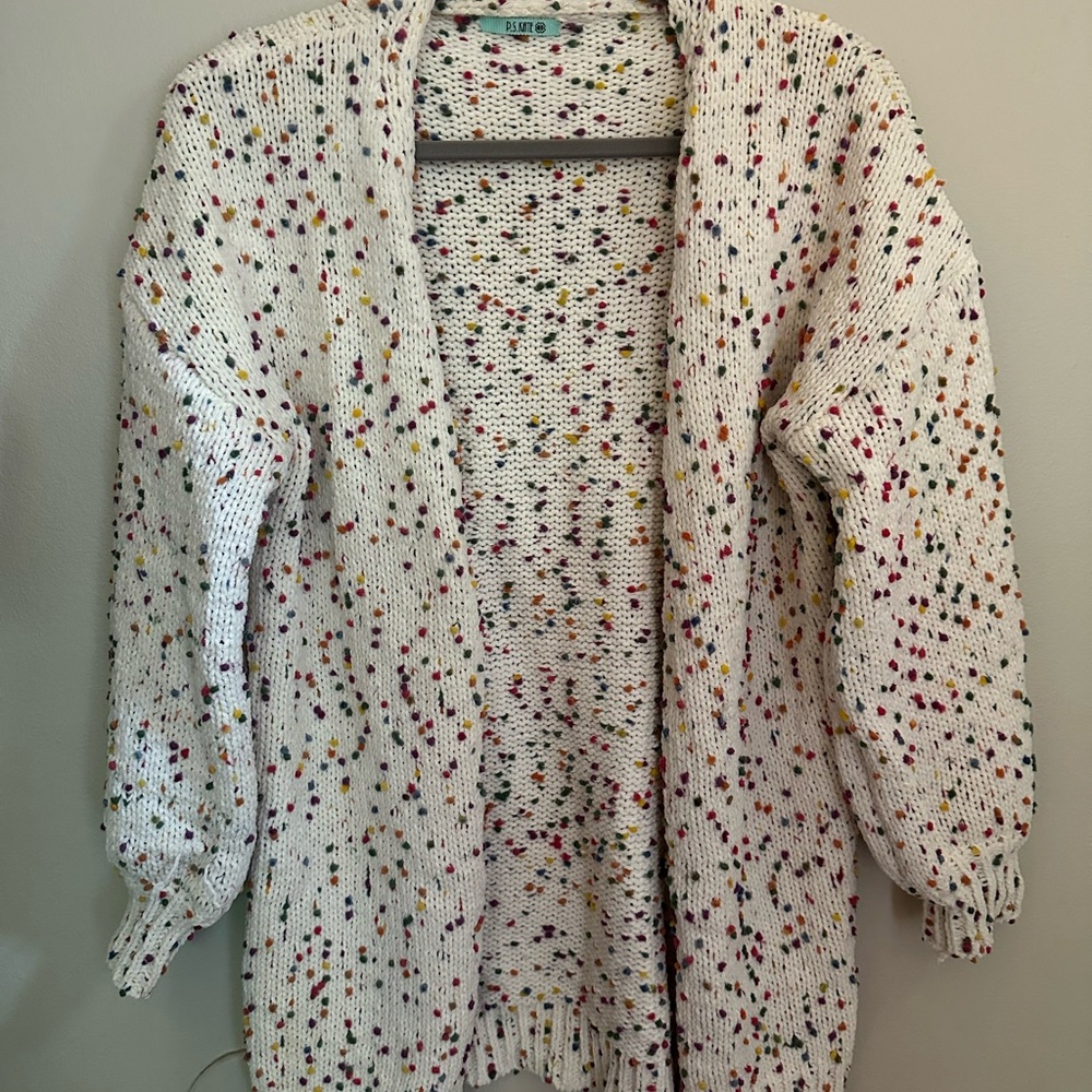 Colorful Confetti Cardigan Small/Medium